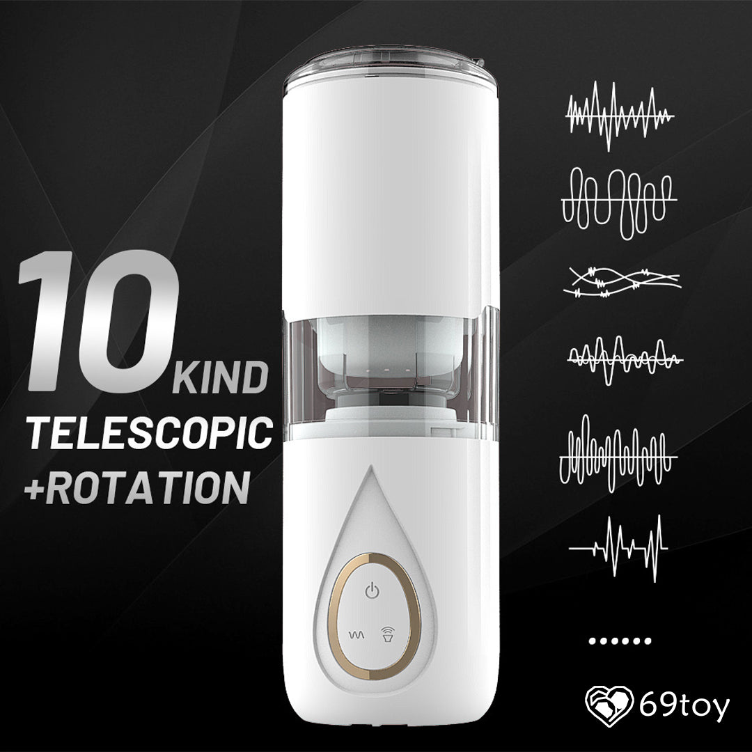 Touch Telescopic Rotating Thrusting Automatic Masturbator