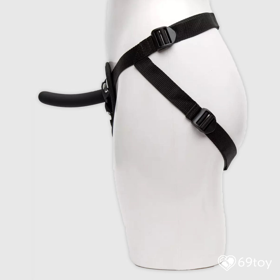 Beginner's Unisex Strap-On Harness Kit with 5 Inch Dildo