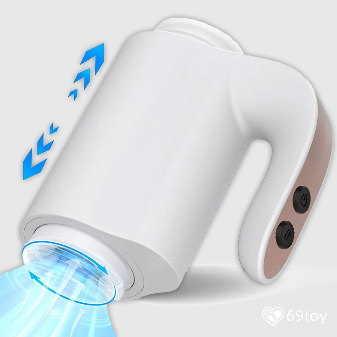 Thunder Telescopic Thrusting Rotating Masturbator