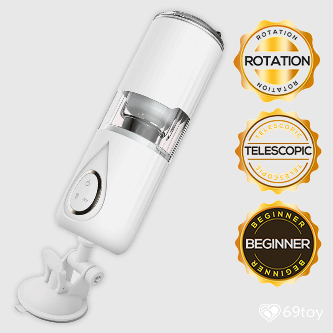 Touch Telescopic Rotating Thrusting Automatic Masturbator