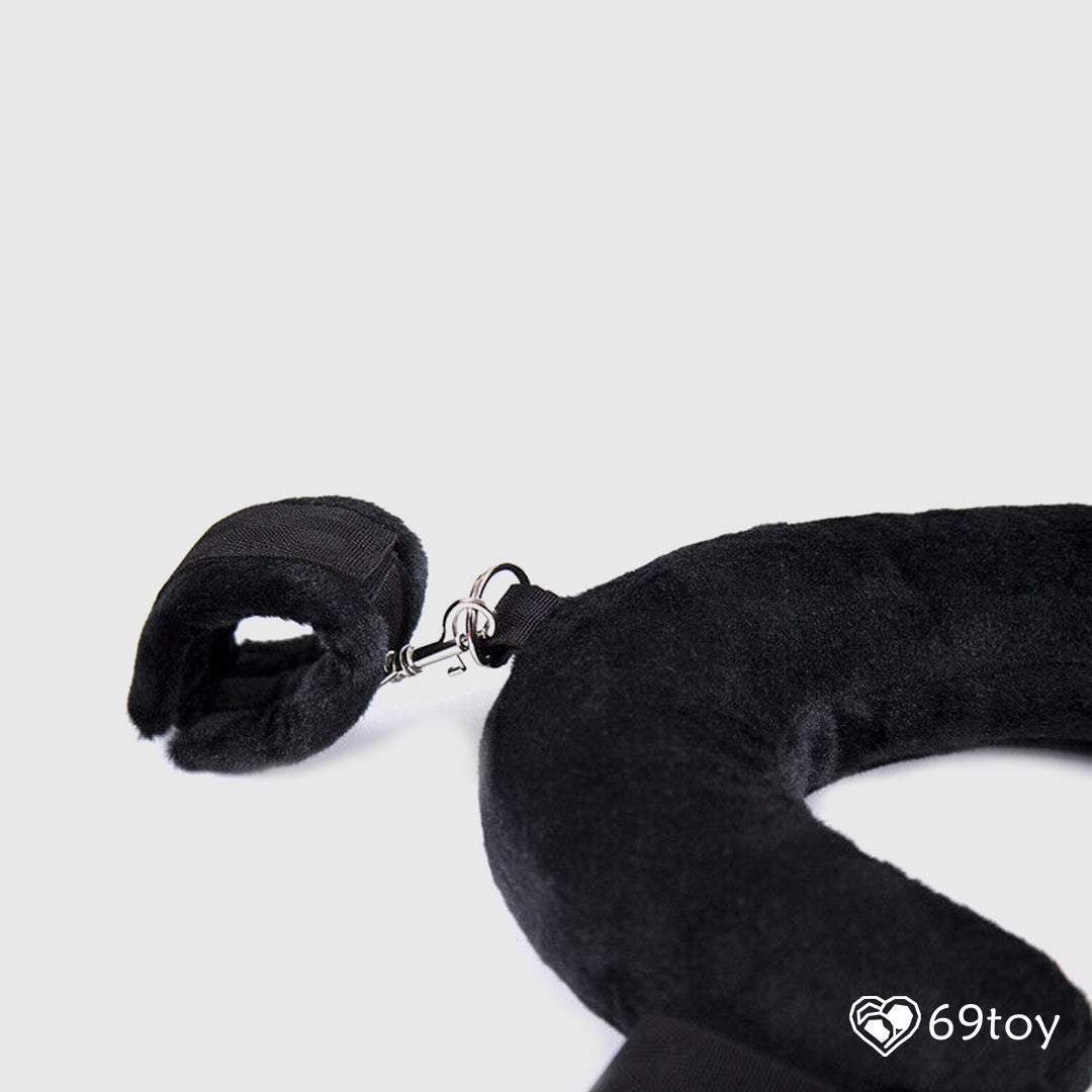 Neck Pillow Adjustable Wrist Cuffs Ankle Cuffs with Sex Swing