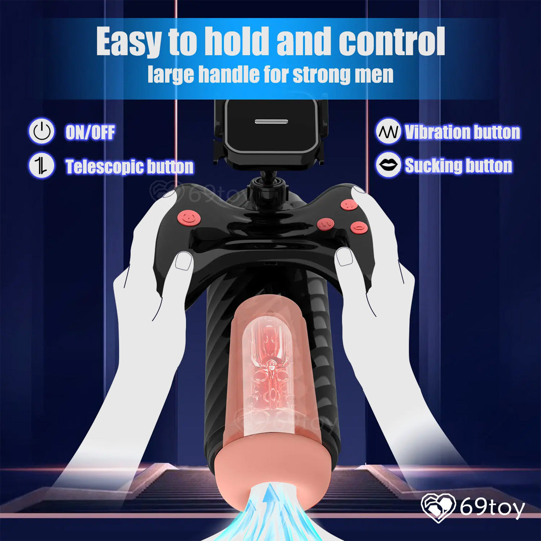 Titan Pro Sucking Vibration Thrusting Automatic Masturbator