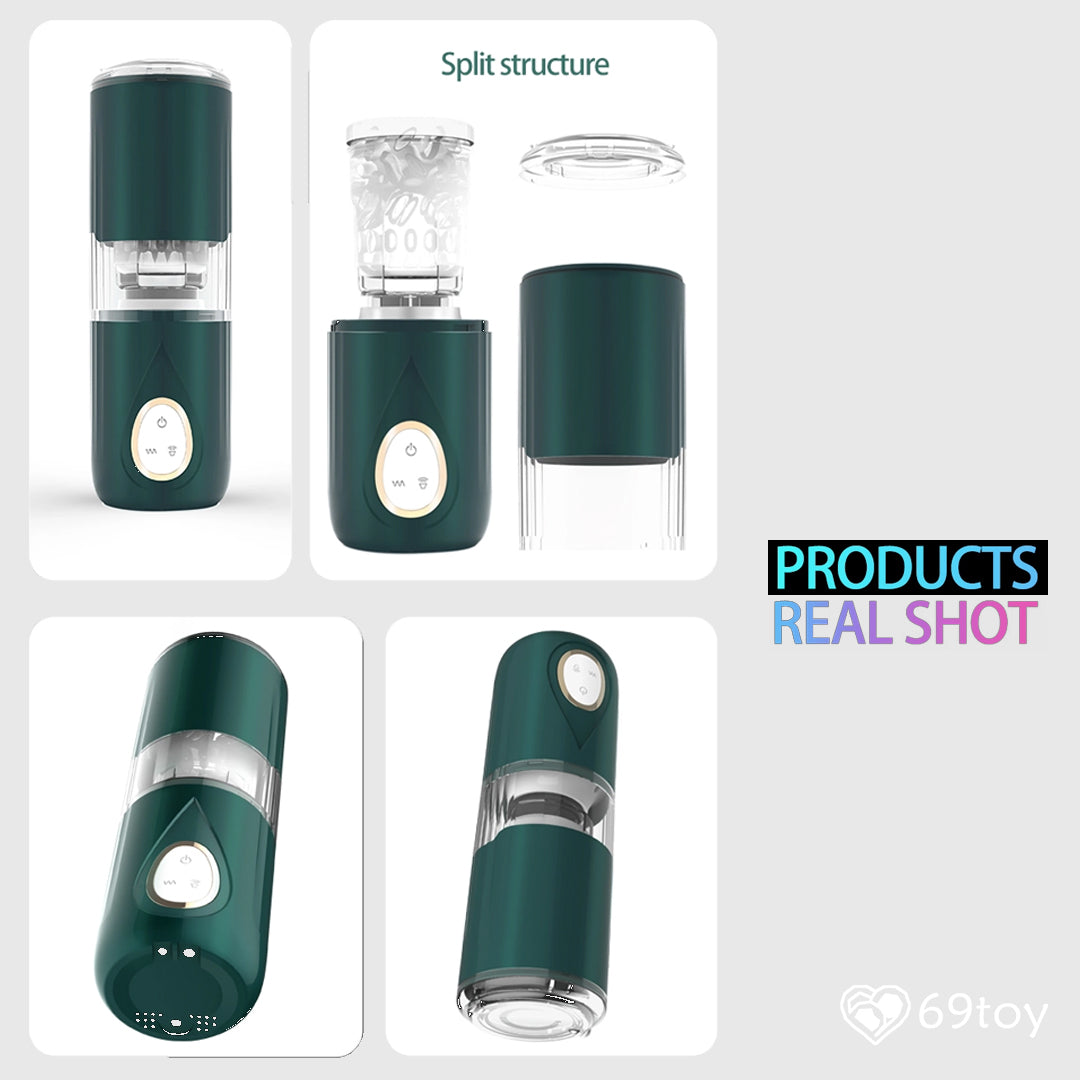 Touch Telescopic Rotating Thrusting Automatic Masturbator