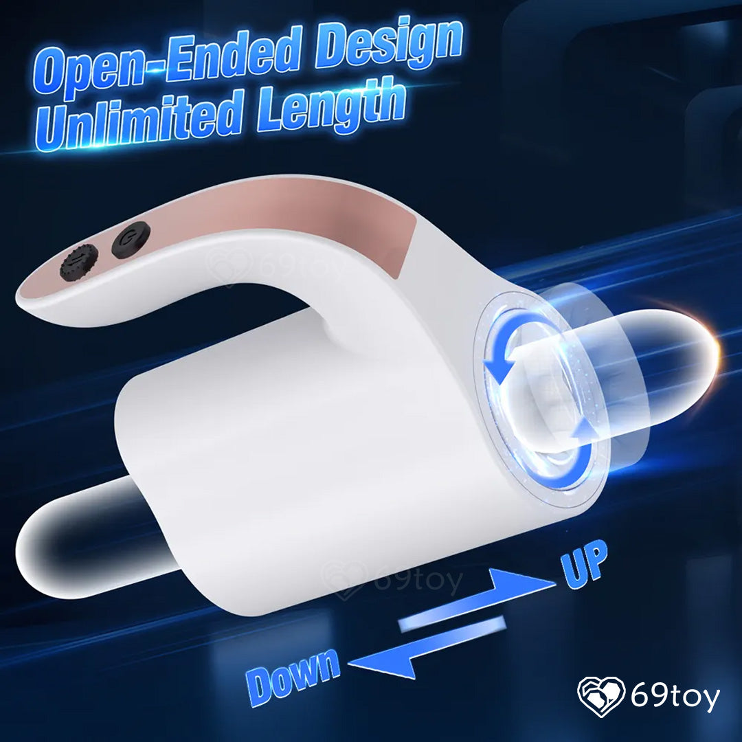 Thunder Telescopic Thrusting Rotating Masturbator