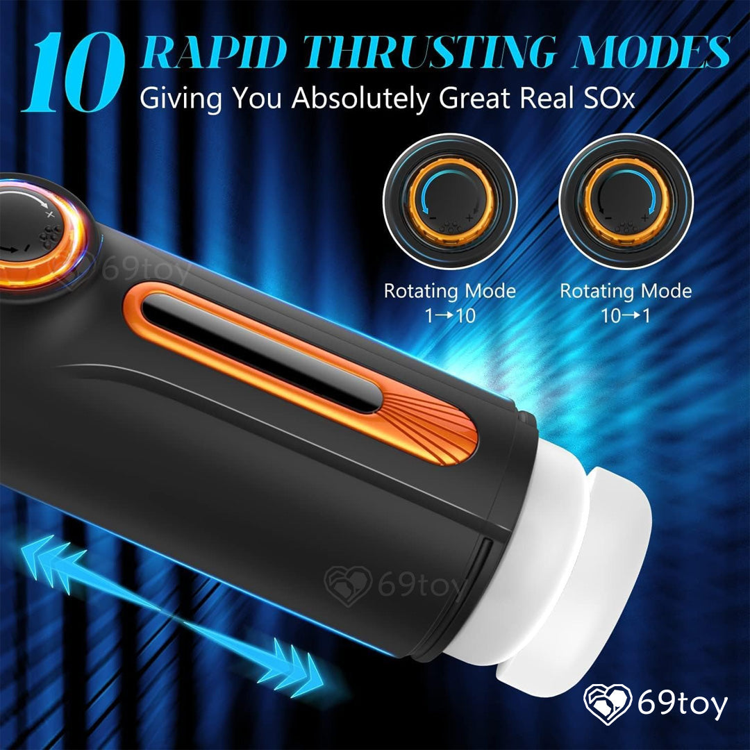 5-in-1 Upgraded Automatic Thrusting Sucking Masturbator