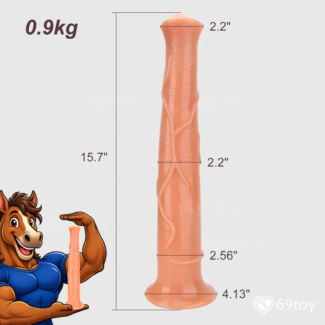 Big Horse 15 Inch Realistic Dildo with Suction Cup