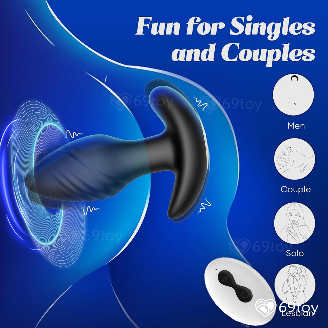 360° Rotating Anal Plug Vibrator