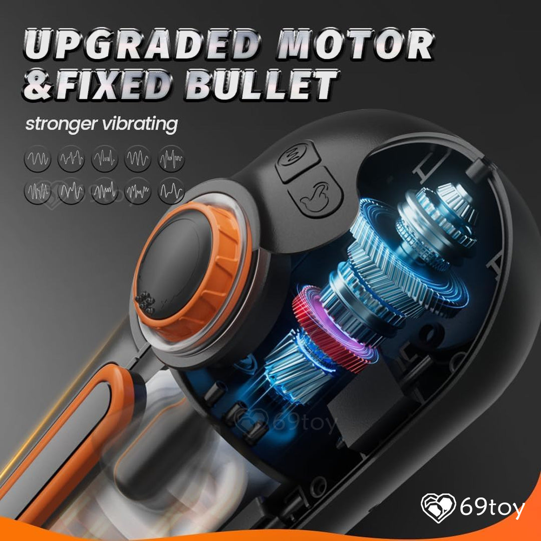 5-in-1 Upgraded Automatic Thrusting Sucking Masturbator