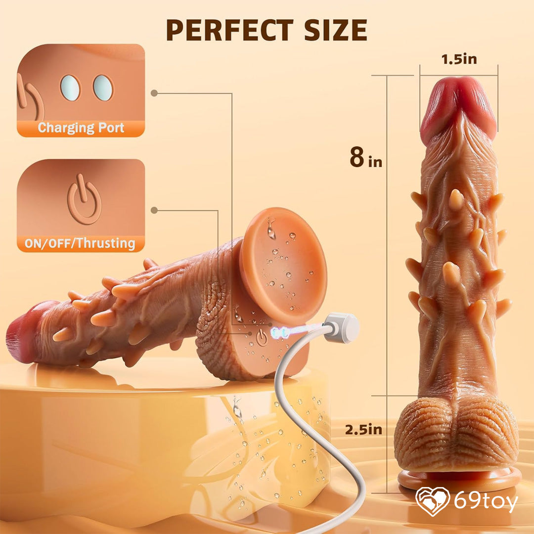 8-inches-automatic-realistic-dildo-sex-toy-in-india-at-69toy