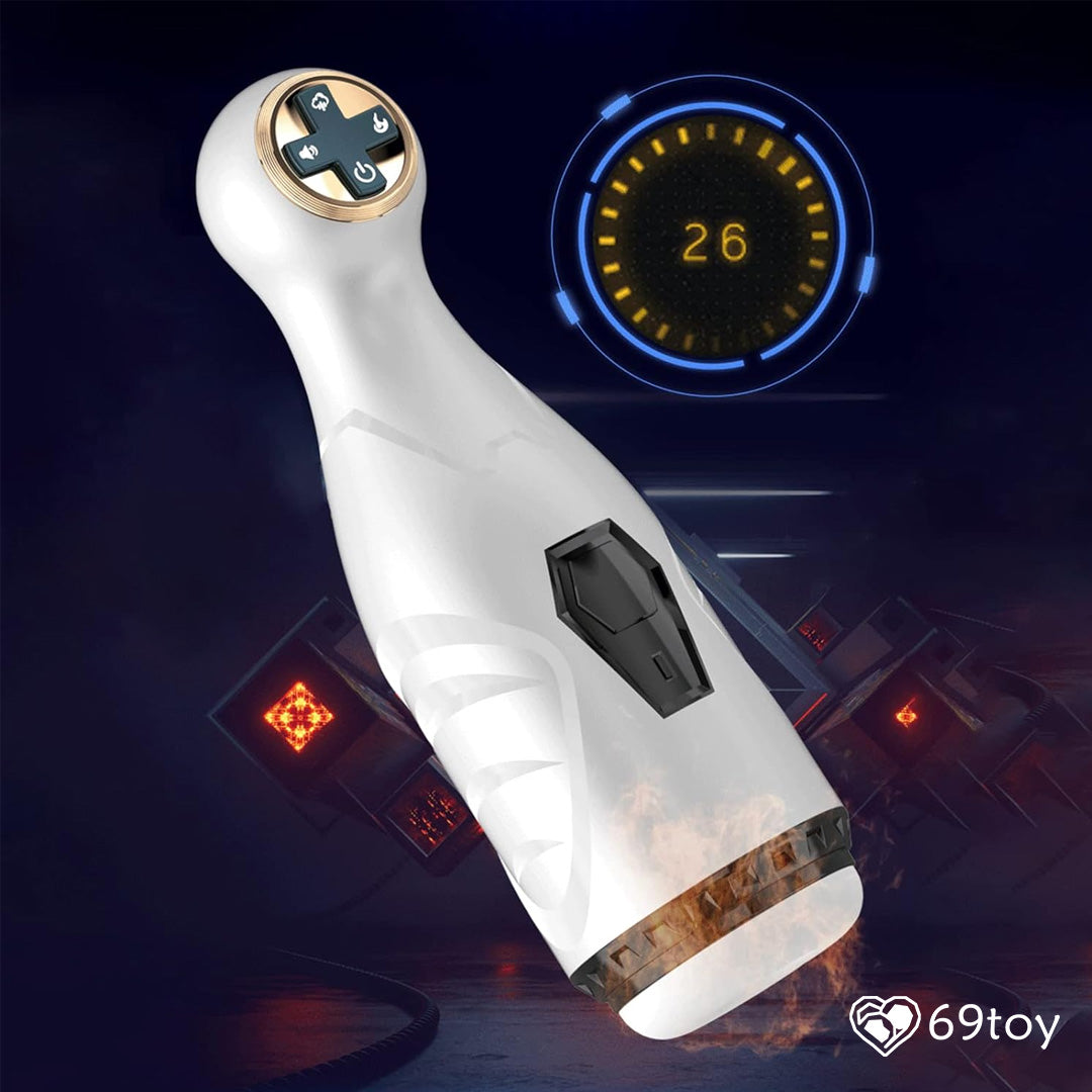 Alien 3-in-1 Heating Sucking Vibration Automatic Masturbator