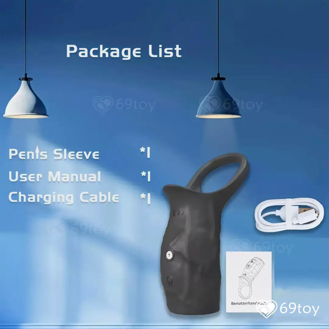 Amory Vibrating Penis Sleeve Cock Ring