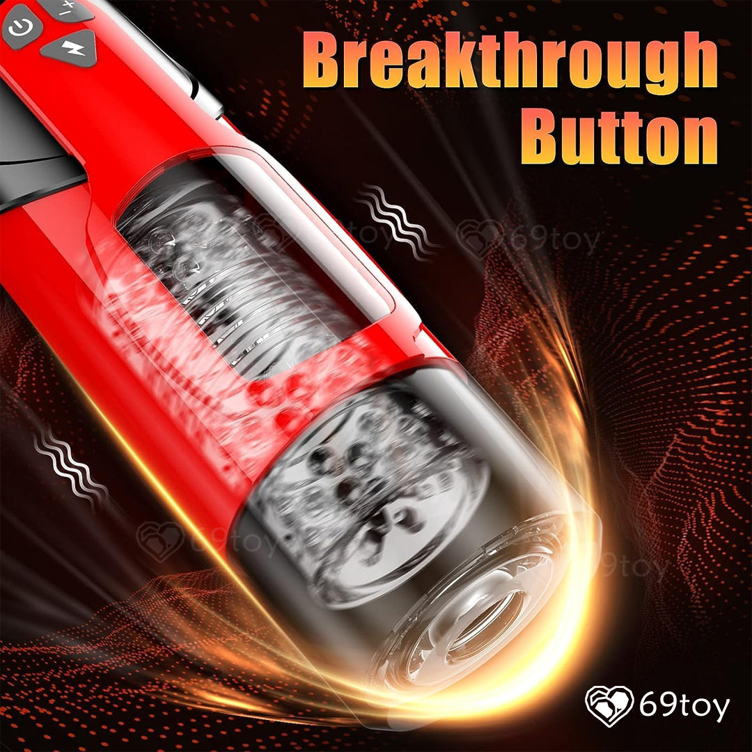 Automatic Thrusting Rotating Hands-free Masturbator