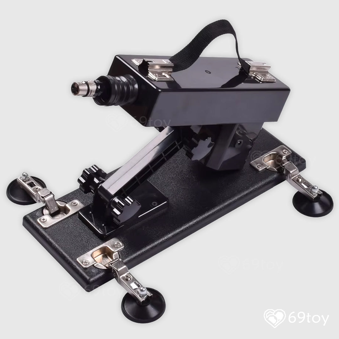 Automatic Thrusting Dildo Sex Machine with Attachments