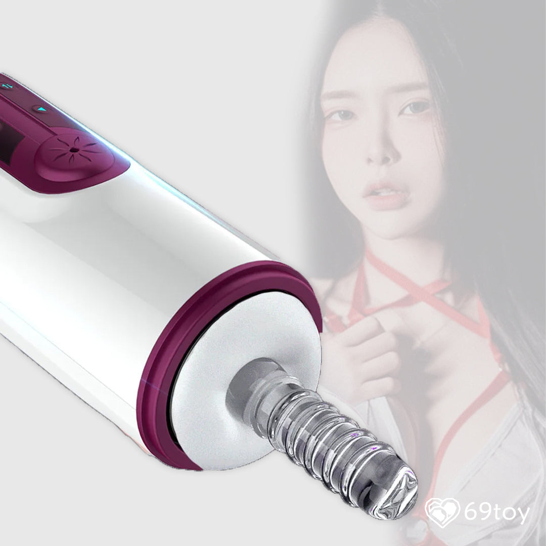 Auto Telescopic Heating Deep Throat Masturbator Cup