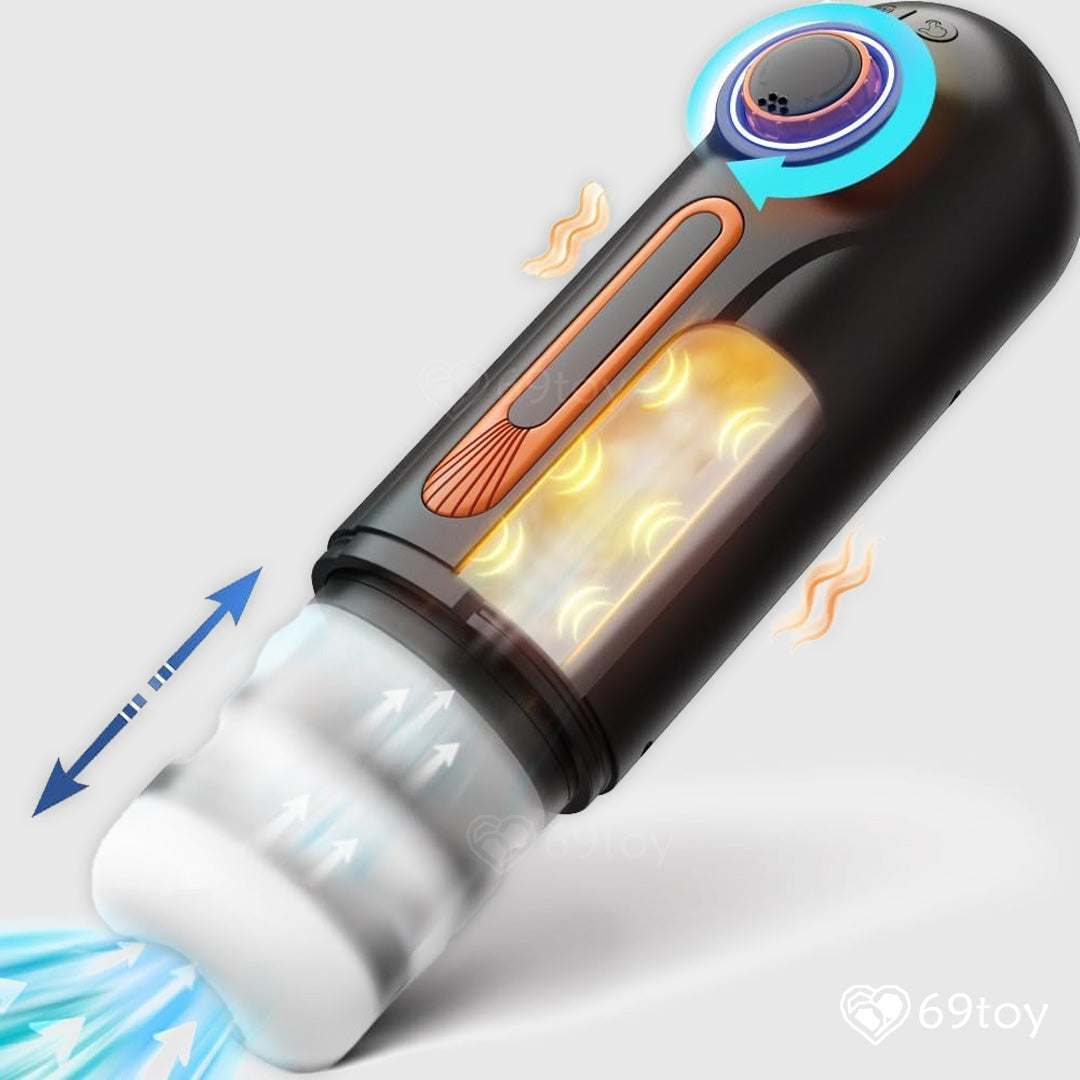 5-in-1 Upgraded Automatic Thrusting Sucking Masturbator