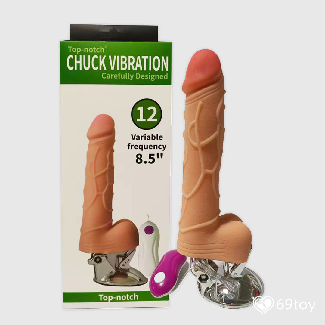 7" Top Notch Chuke Vibrating Dildo