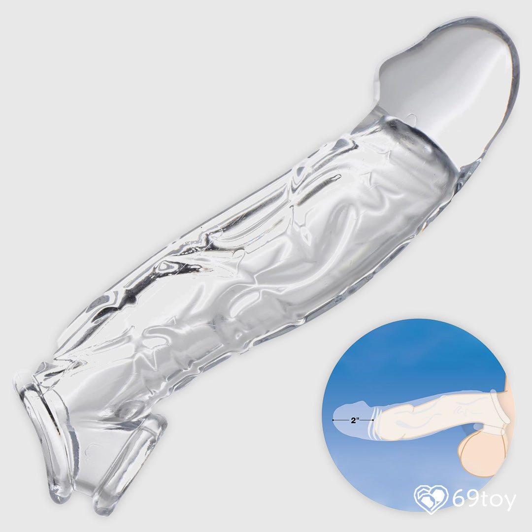 Transparent Wearable Penis Extender Sleeve