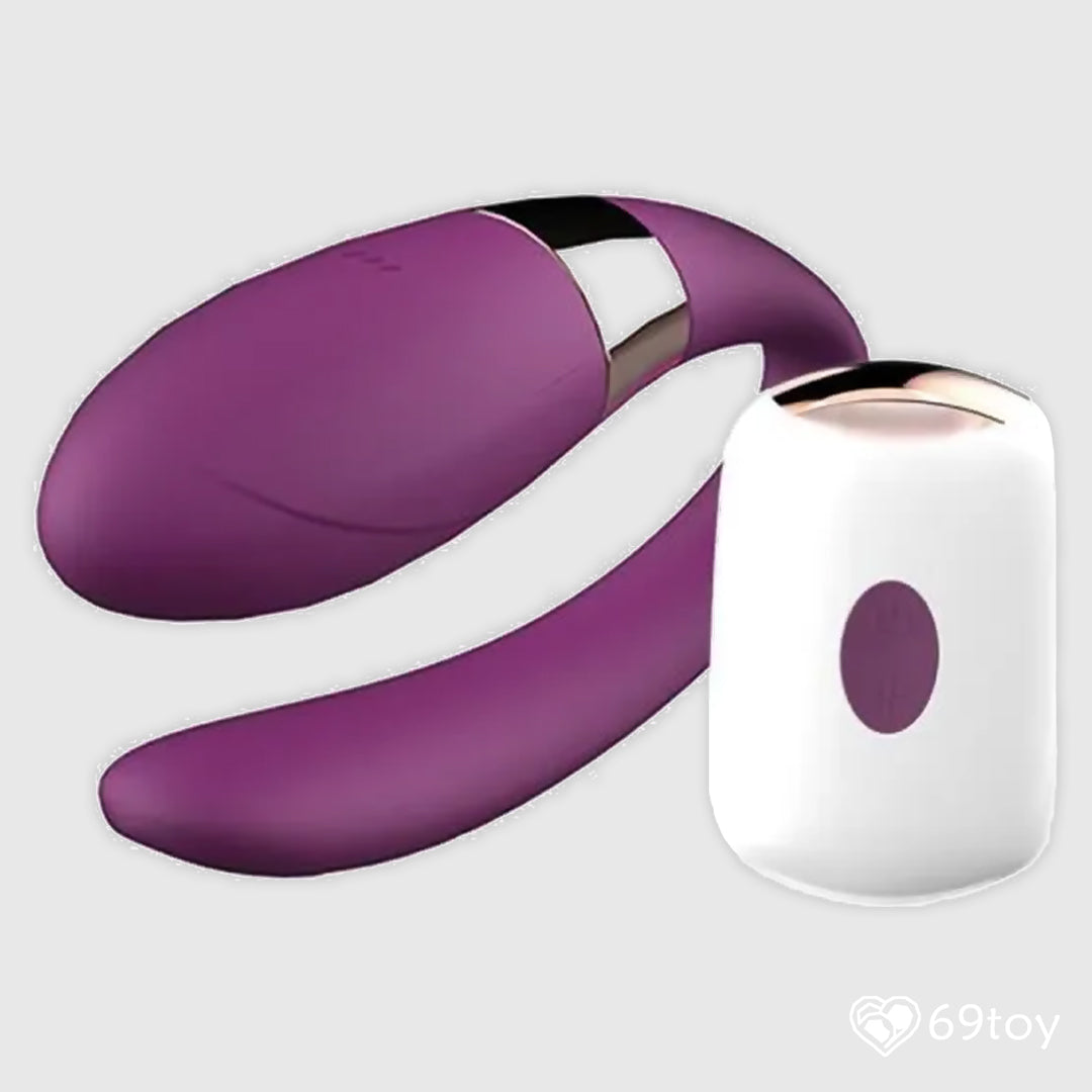 U-Shape Remote Control Couple Vibrator