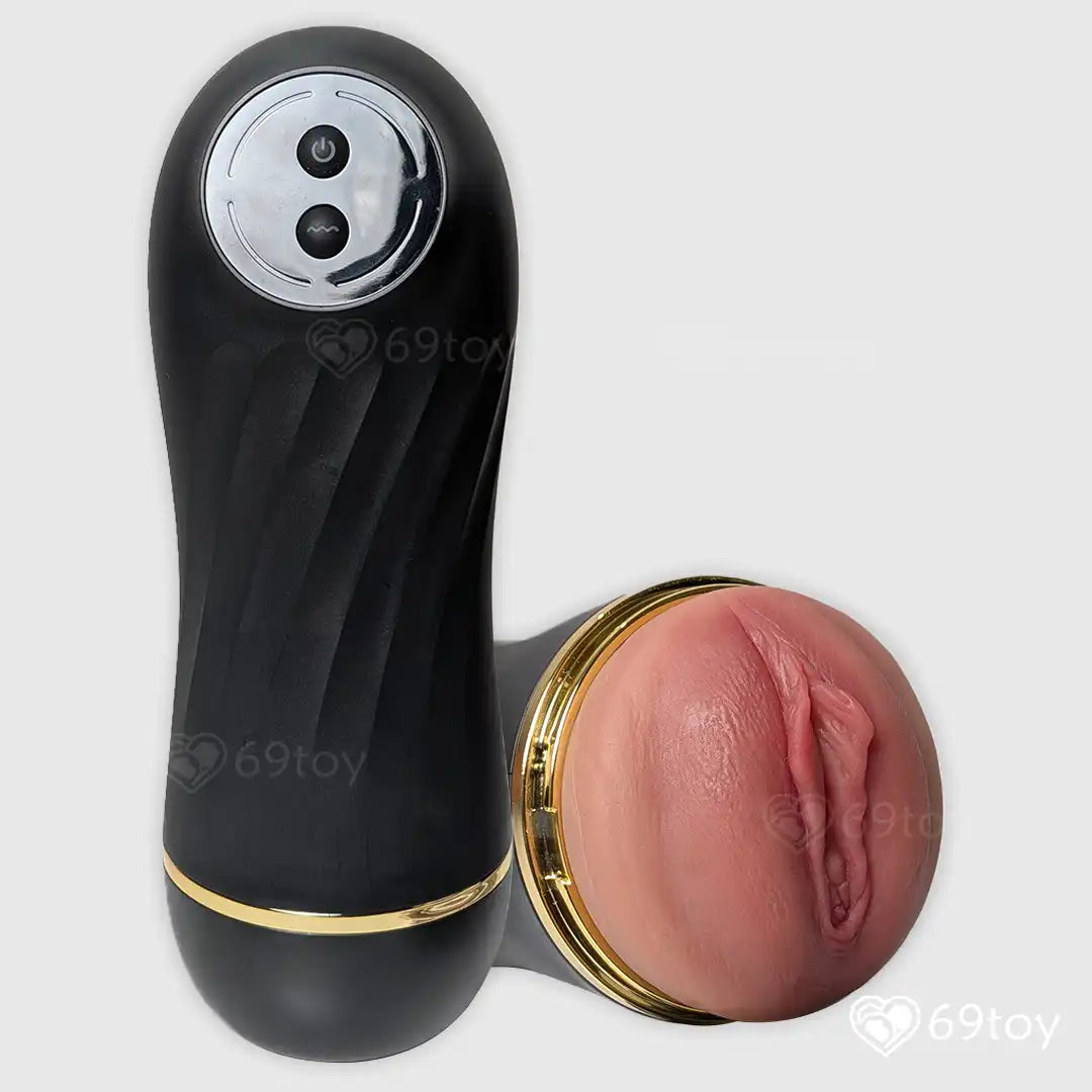 Bravon Premium Dark Vagina Automatic Masturbator