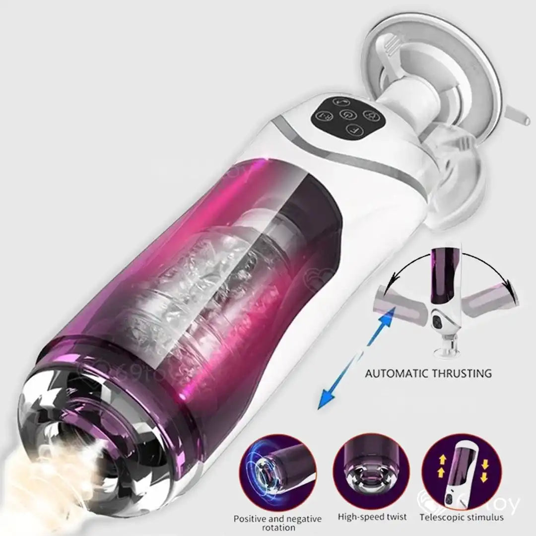 Piston Telescopic Rotation Automatic Masturbator
