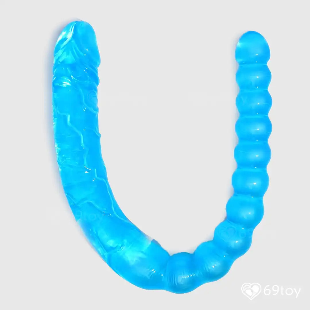 Riot Flexible Double Ended Dildo with Anal Beads