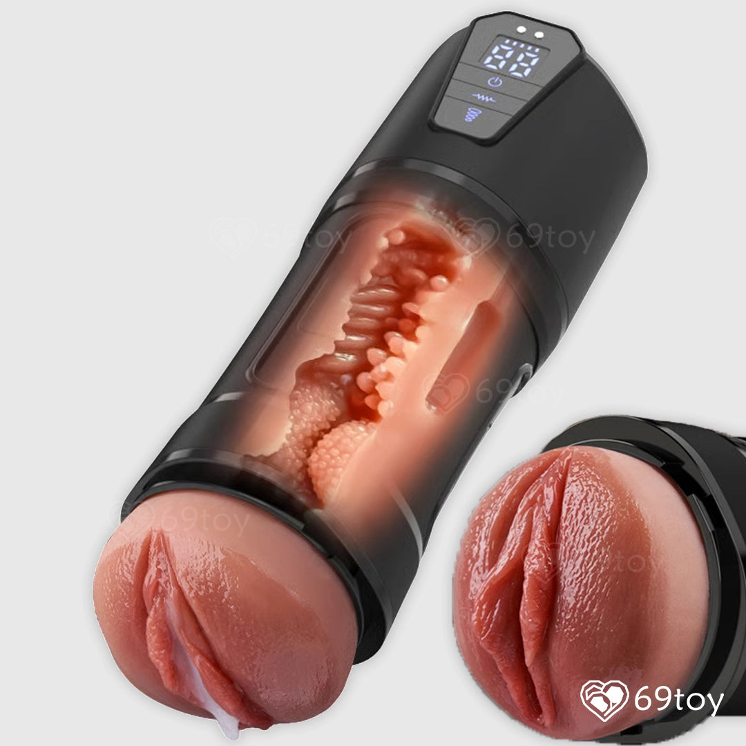 Terminator Realistic Vagina Automatic Sucking Masturbator