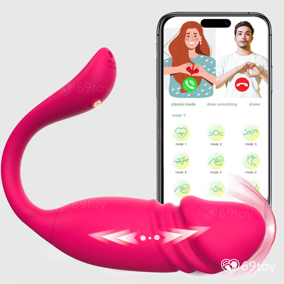Thrusting Wearable App Vibrator