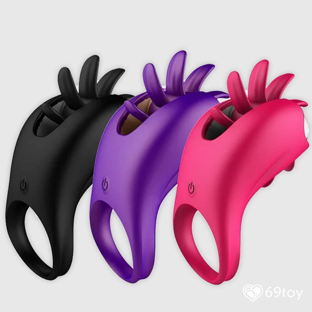 Clitoral Licking Rotating Couple Cock Ring