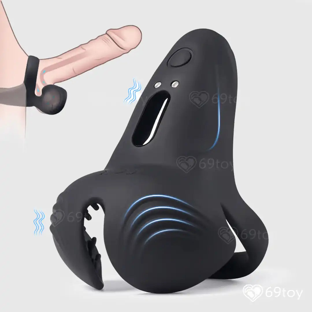 Sparsh Double Stimulation Well Wrapped Vibrating Cock Ring