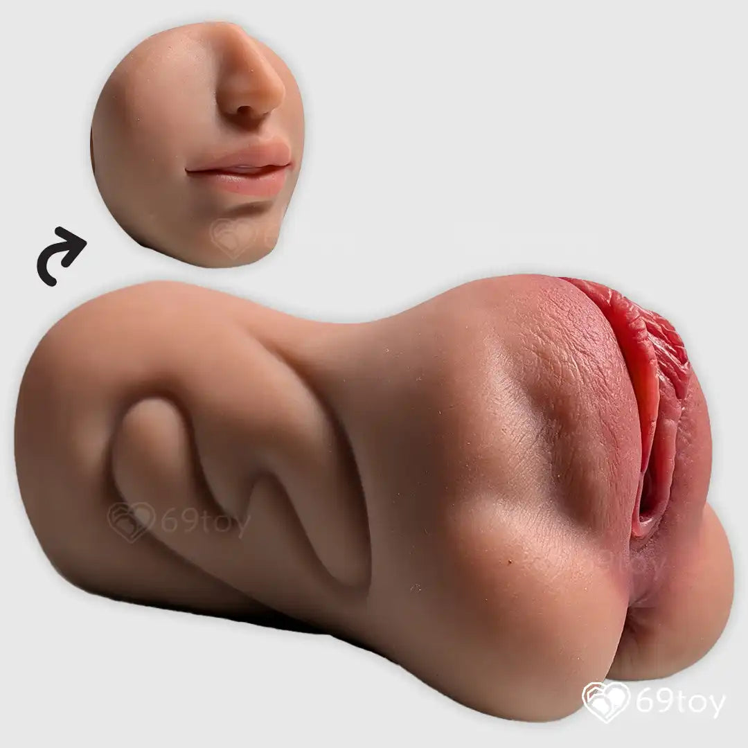 Triple Play Realistic Pussy Masturbator Stroker