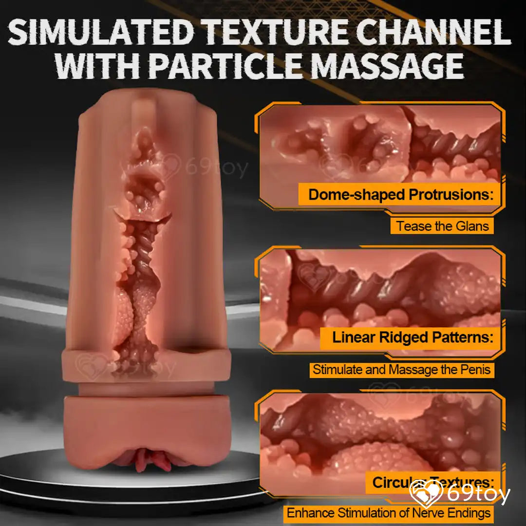 Jaguar Edition Suction Vibe Realistic Masturbator