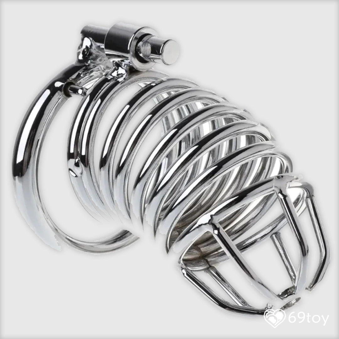 Lightweight Steel Chastity Cage