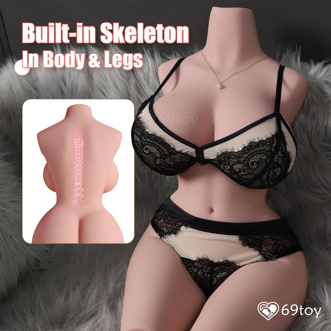 Lily Life Size Flexible Big Boobs Torso Sex Doll (16kg)