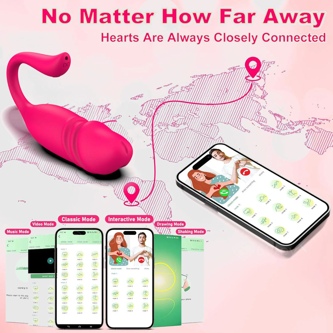 Thrusting Wearable App Vibrator