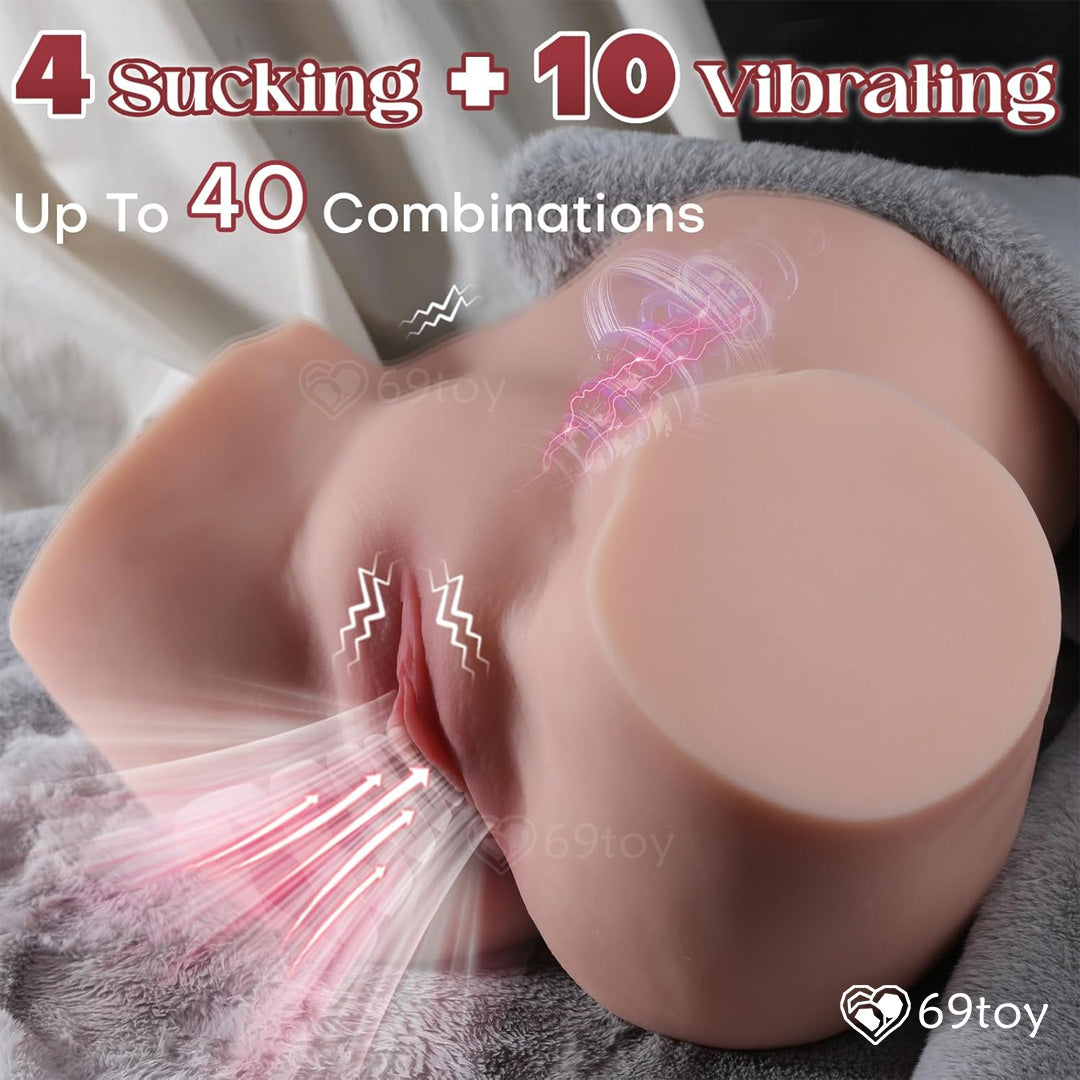 PassionX Sucking and Vibrating Sex Doll Masturbator