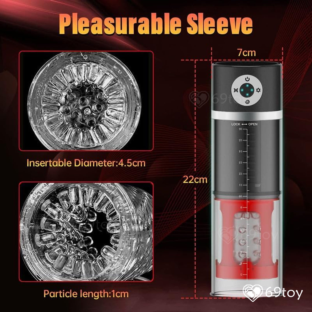 YEAIN Powerup Rotating Sucking Masturbator