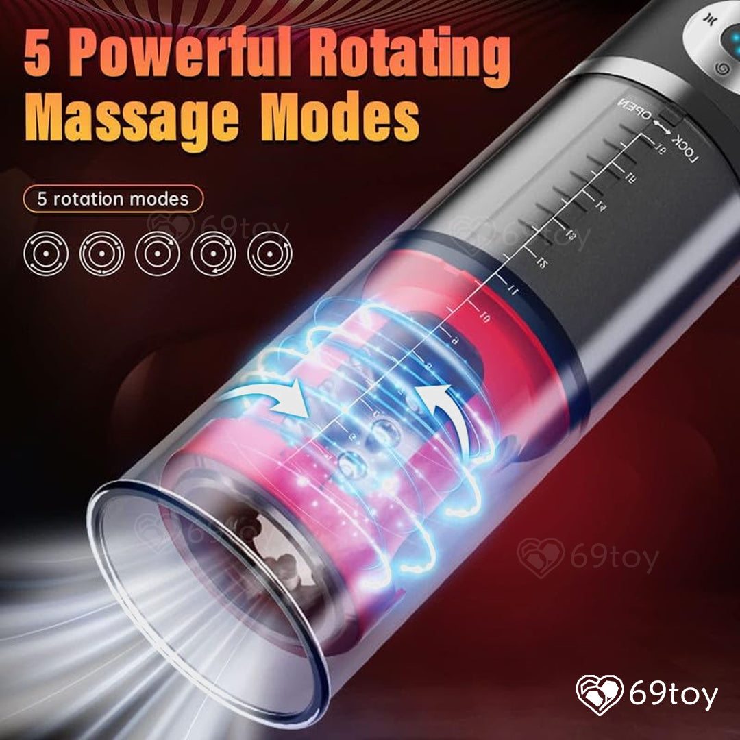 YEAIN Powerup Rotating Sucking Masturbator