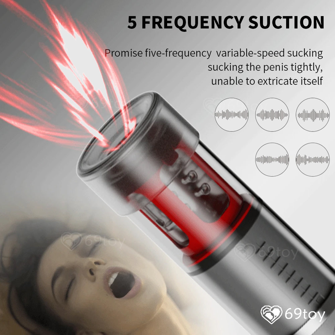 YEAIN Powerup Rotating Sucking Masturbator