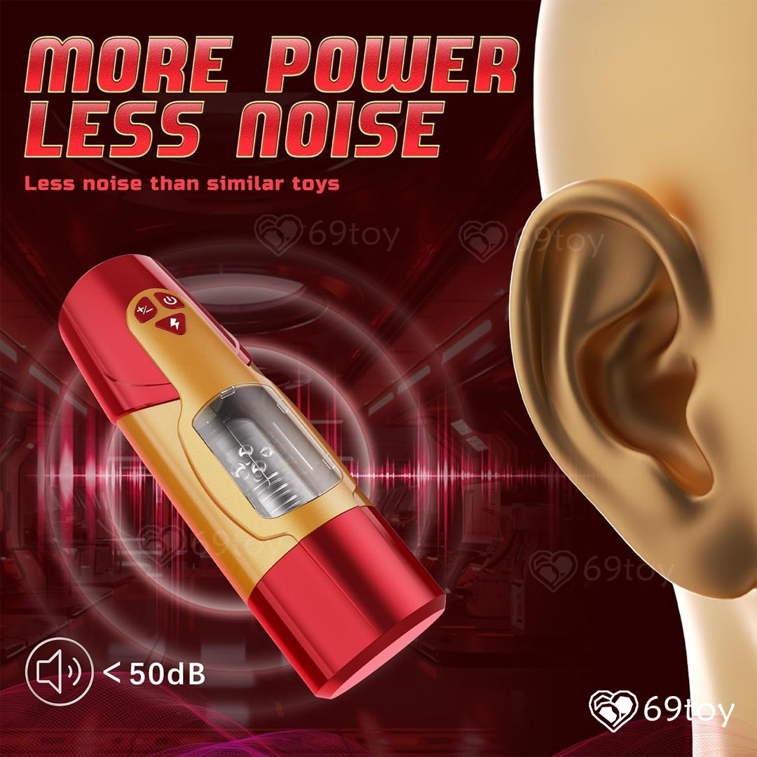 Automatic Thrusting Rotating Hands-free Masturbator