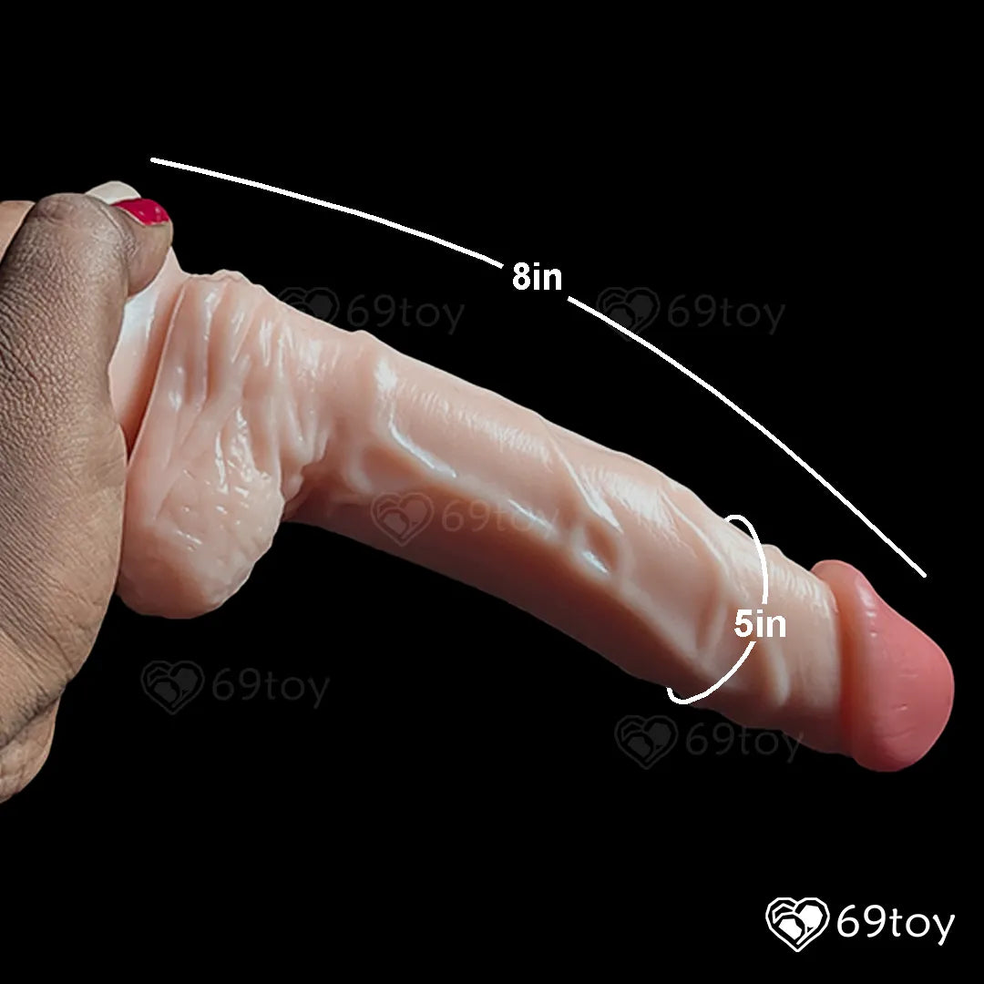 Naughty Rider Real Feel Strap-On Harness Dildo