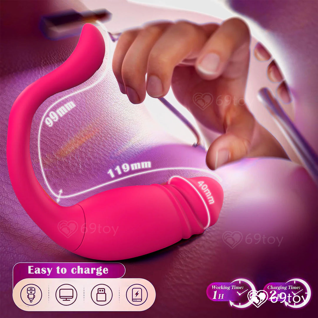 Thrusting Wearable App Vibrator