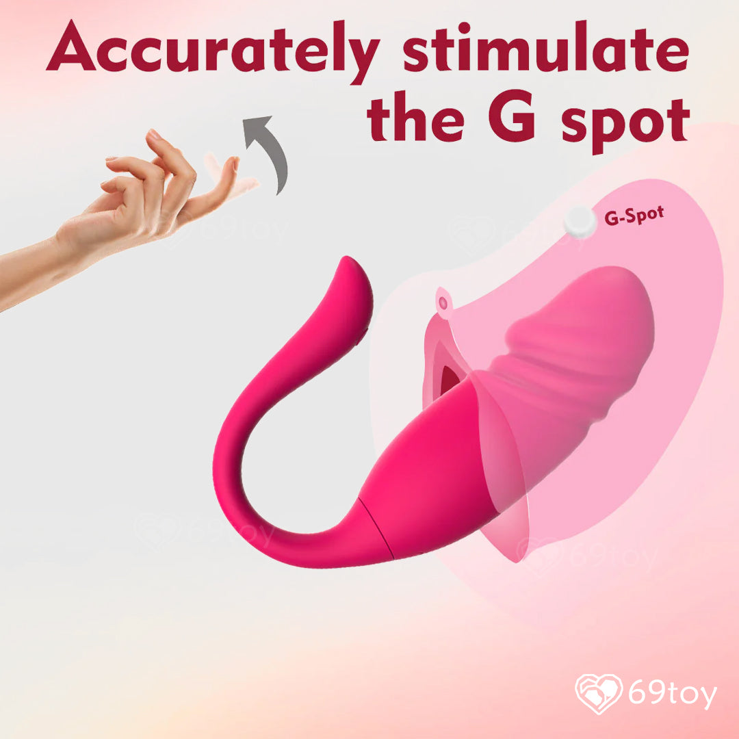 Thrusting Wearable App Vibrator