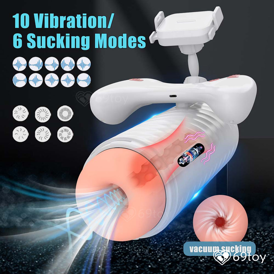 Titan Pro Sucking Vibration Thrusting Automatic Masturbator