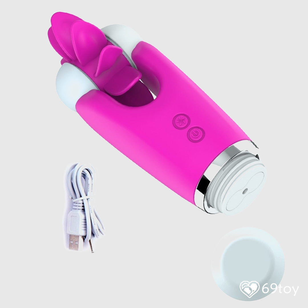 Tongue Licking Rotating Vibrator