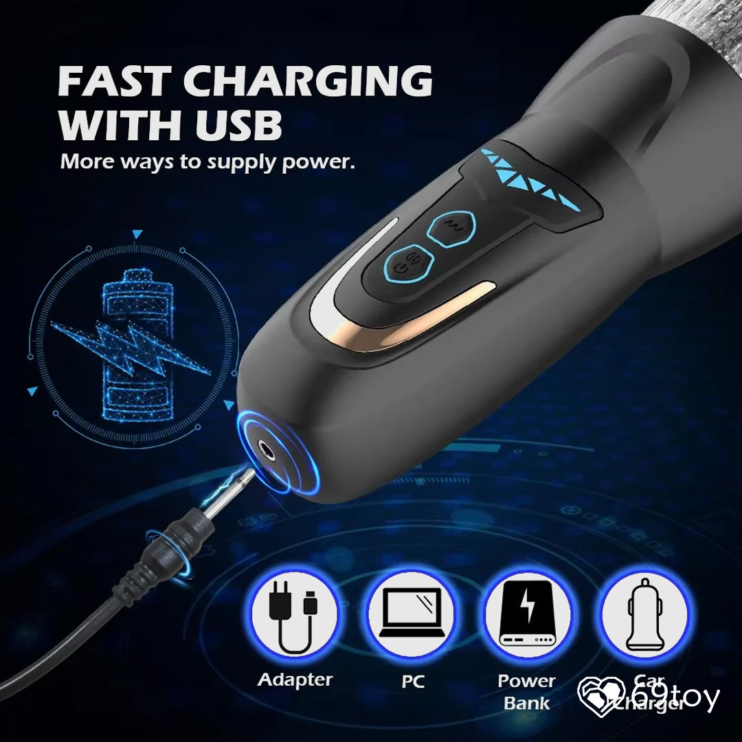 Buy Cyclone Telescopic Rotating Thrusting Automatic Masturbator Sex Toy Online in India 69toys Buy Cyclone Telescopic Rotating Thrusting Automatic Masturbator Sex Toy Online in India 69toys