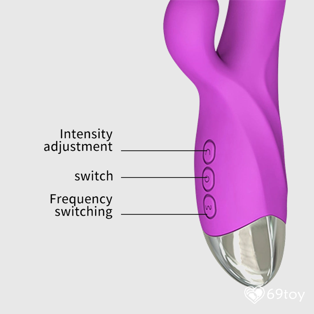 Silicone G-spot Stimulator Rabbit Vibrator