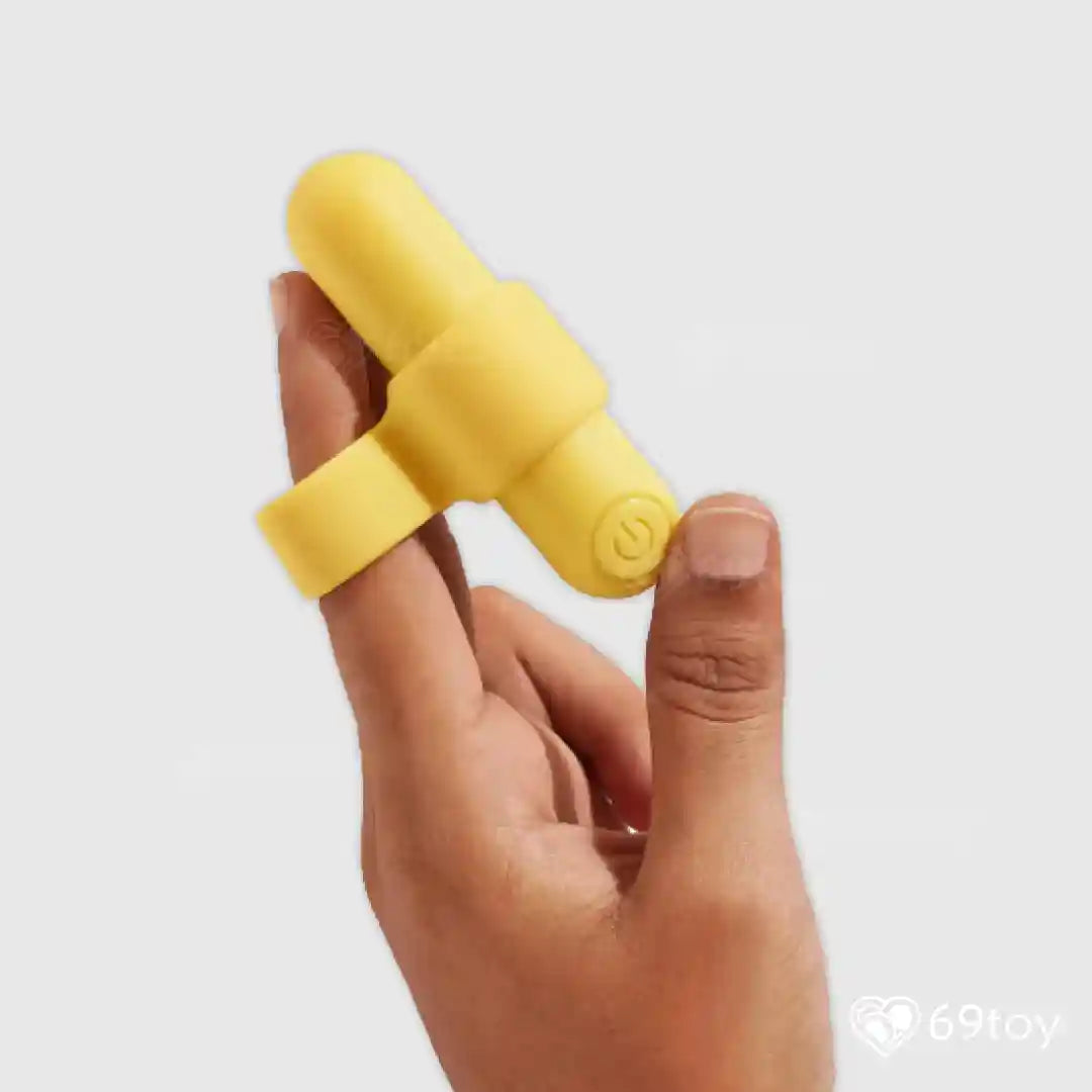 Honey Buzz Bullet Massager With Finger Band