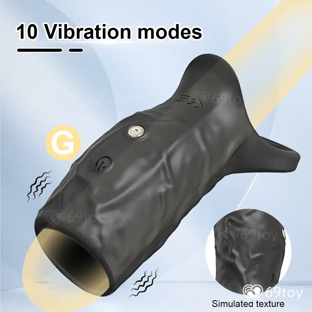 Amory Vibrating Penis Sleeve Cock Ring