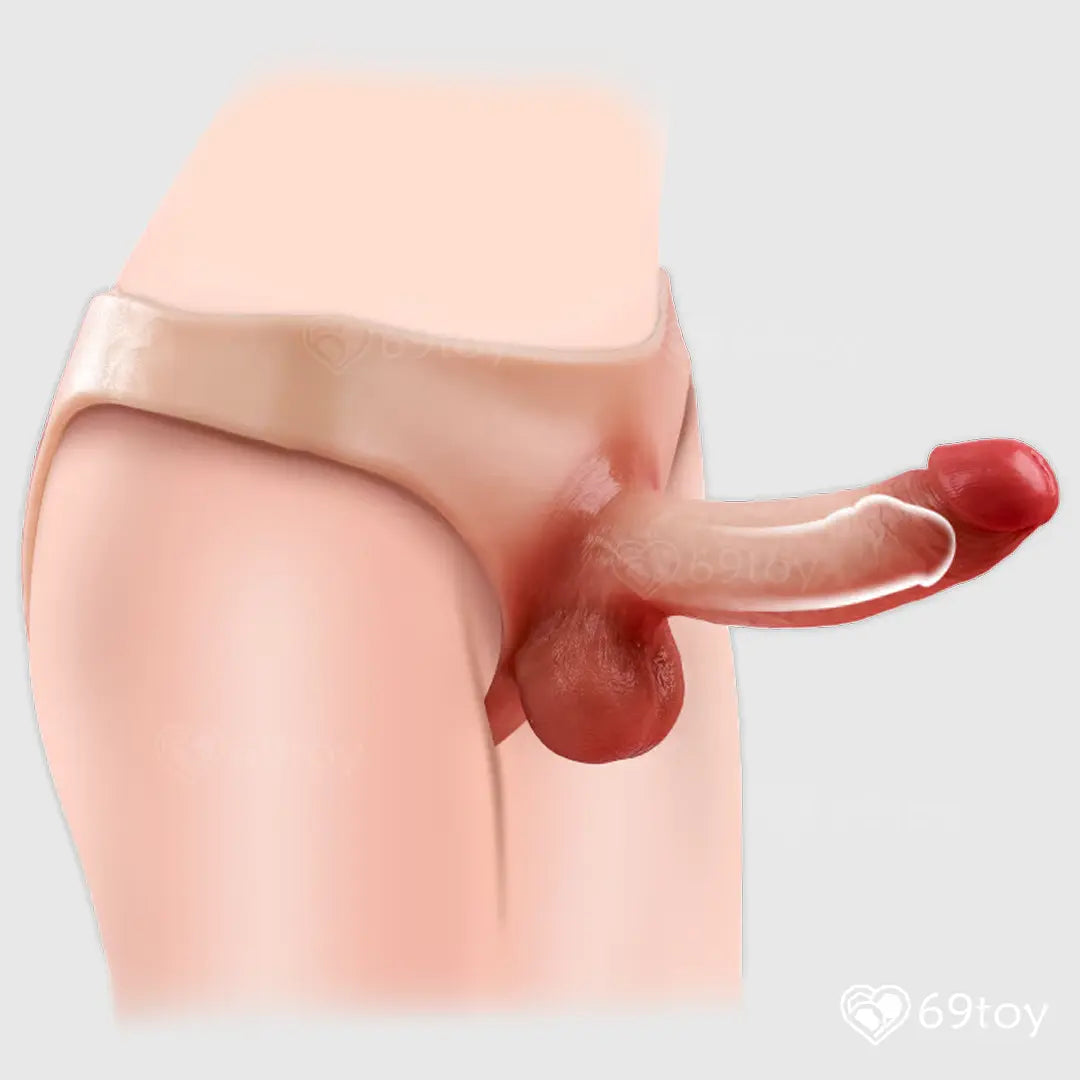 Astronut+ Realistic Hollow Strap-on Dildo with Wearable Harness Panties