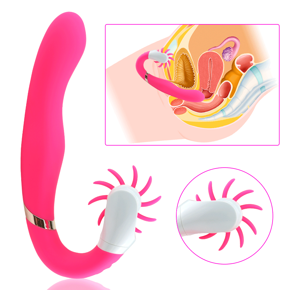 Aura Rolling Tongue Heated G-Spot Vibrator